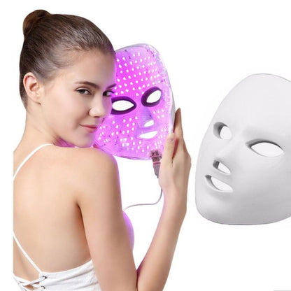 7-farbige LED-Beauty-Maske